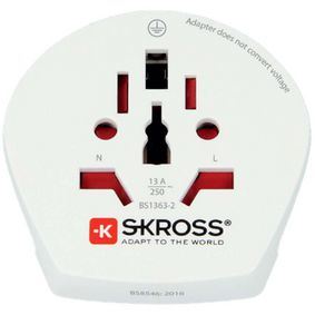 Skross Travel Adapter World-to-Europe Earthed