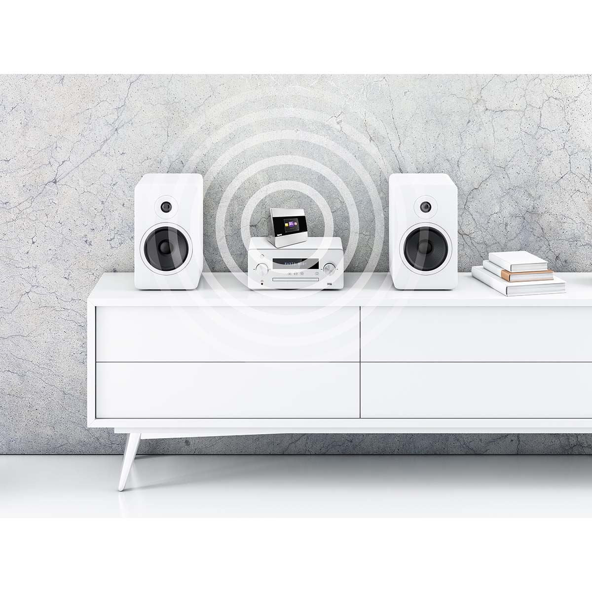 Imperial DABMAN i400 Compact Hybrid Radio DAB+ / FM / Internet / Bluetooth Silver