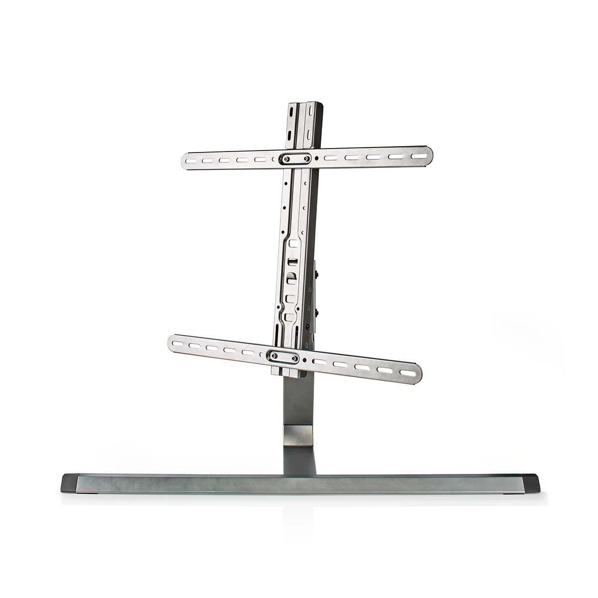Nedis Full Motion TV Stand | 37 - 75 " | Maximum supported screen weight: 40 kg | Tiltable | Rotatable | Adjustable pre-fixed heights | Aluminium / Steel | Grey