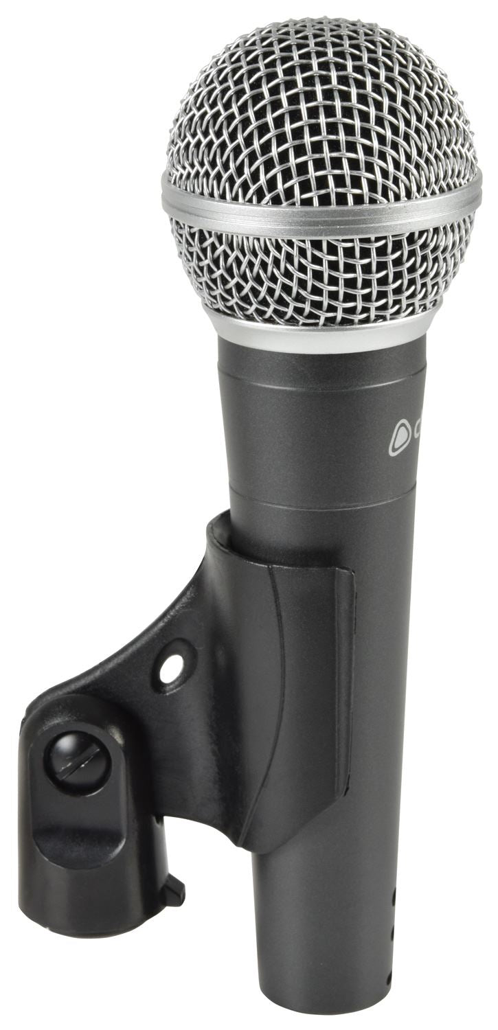 Chord DM02 Professional Dynamic Vocal Microphone with Mic Clip 4m XLR Cable and Case for Stage & Studio