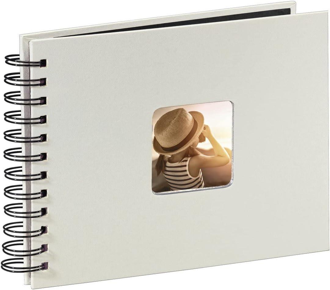 Hama Fine Art Spiralbound Photo Album, 24 x 17 cm, 50, Chalk