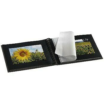 Hama Fine Art Spiralbound Photo Album, 24 x 17 cm, 50 , Black