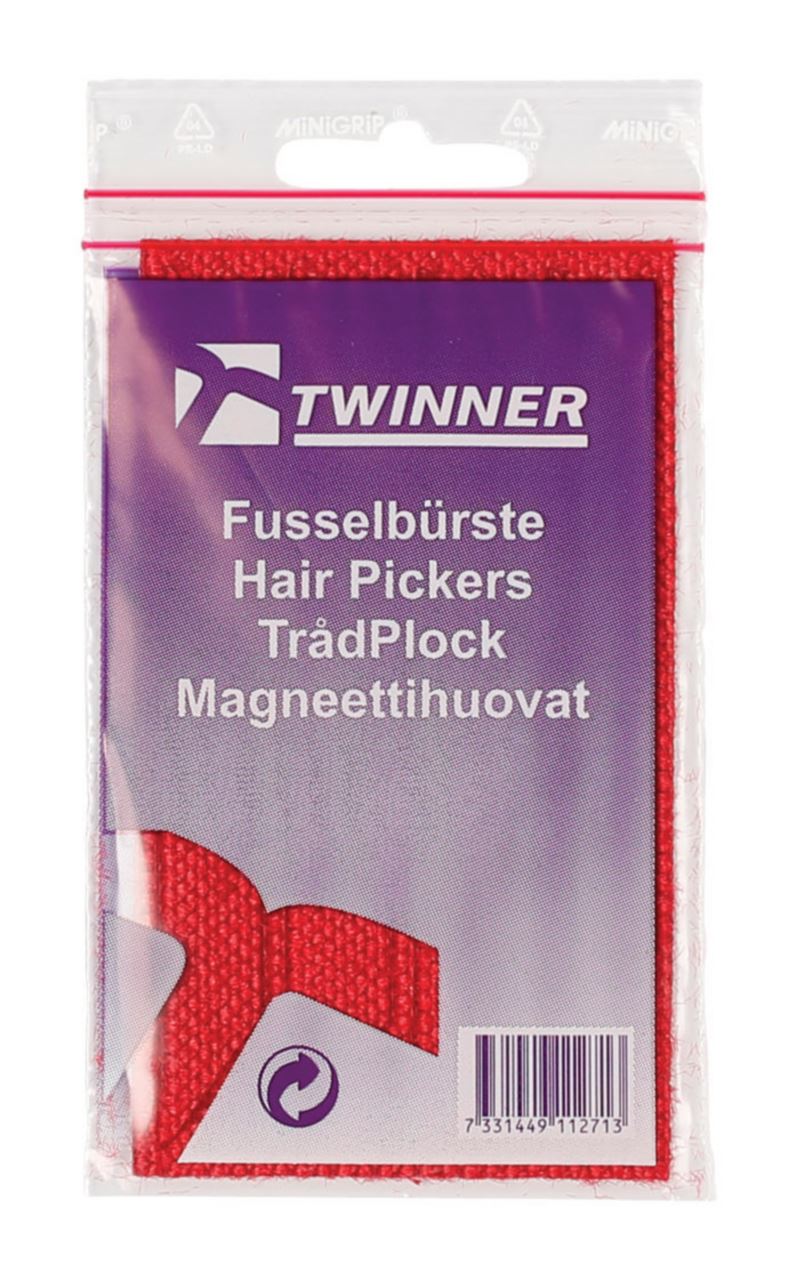 Twinner Spare Hair-Picker Strip Set Red