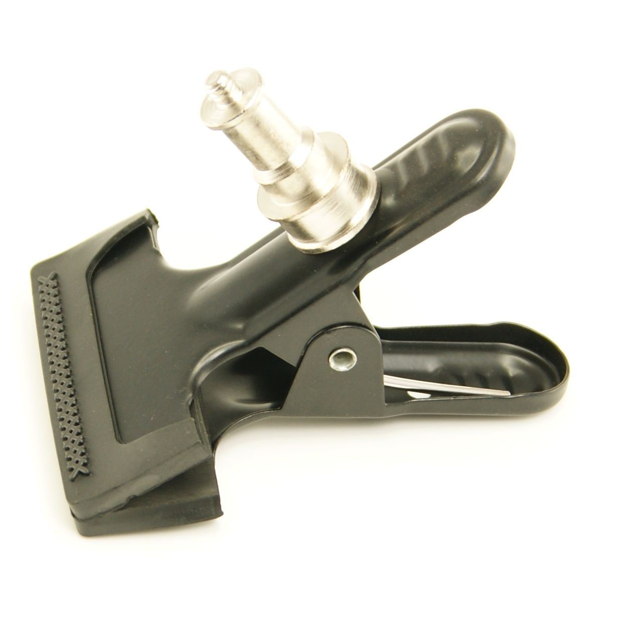 Ex-Pro Studio Background Clip 45mm Metal Grip with Rubber Protective Cover & Spigot / 1/4" Thread