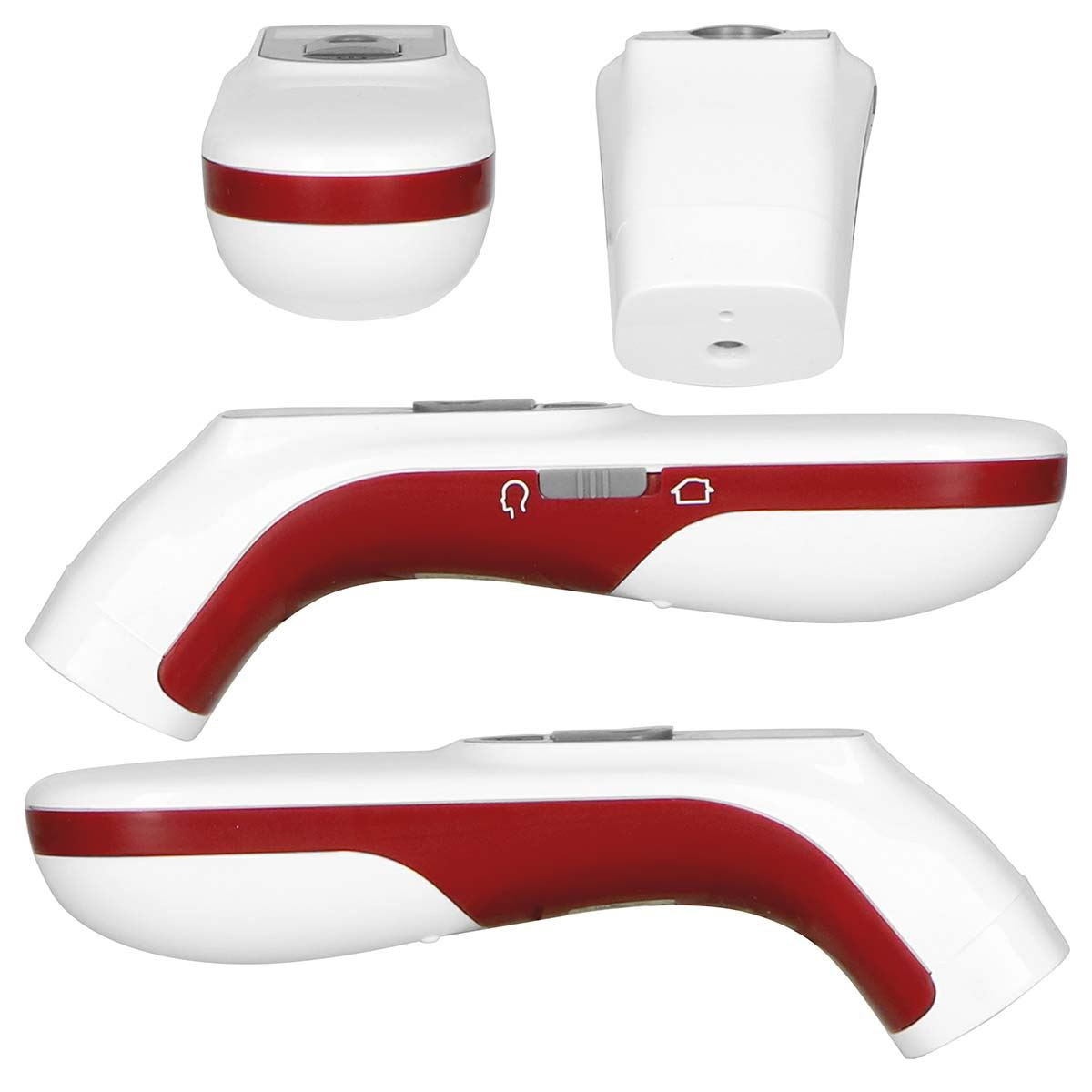 Fysic No-Touch Forehead Thermometer for Adults, Infrared Digital Thermometer for Kids, Touchless Baby Thermometer, Accurate Reading with LCD Display for Home Use Family Healthcare Temperature Measurement