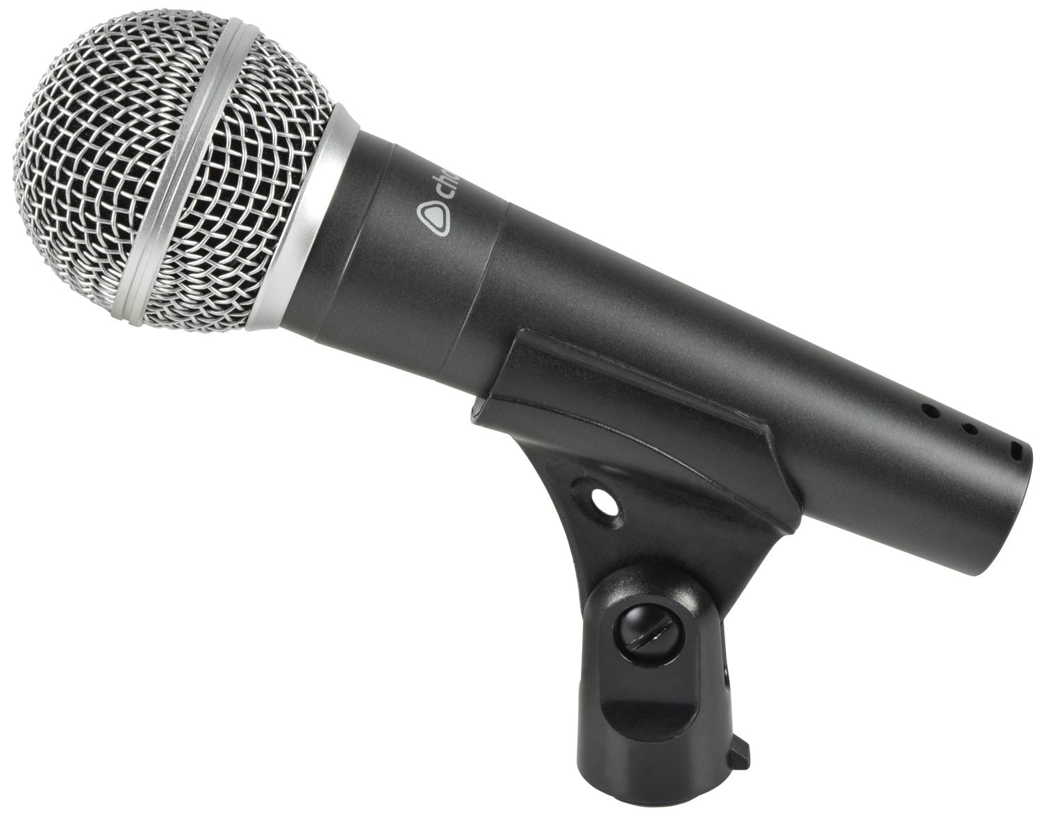 Chord DM02 Professional Dynamic Vocal Microphone with Mic Clip 4m XLR Cable and Case for Stage & Studio