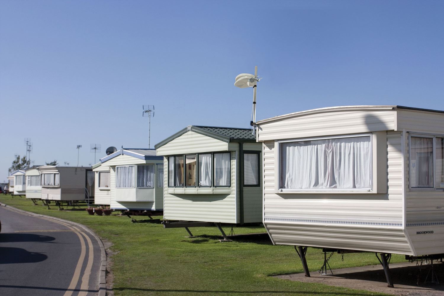 Mercury Outdoor Amplified Freeview HDTV Aerial for Caravans & Boats