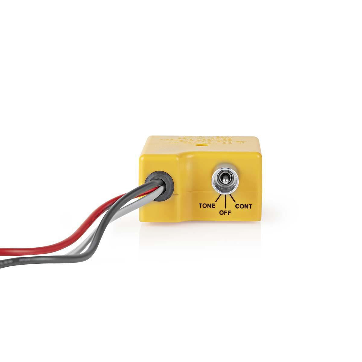 Nedis PC and Multimedia cable tester | Tone generator | LED indicator | Headphone connection | Battery Powered