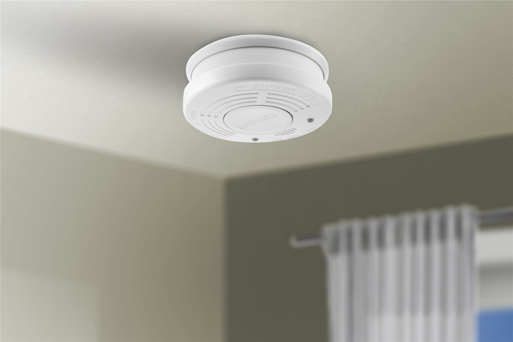 Alecto SD1010 Smoke detector with Runtime Sensor | >85 dB | 10 Year Battery Included | EN14604:2005/AC:2008 | White
