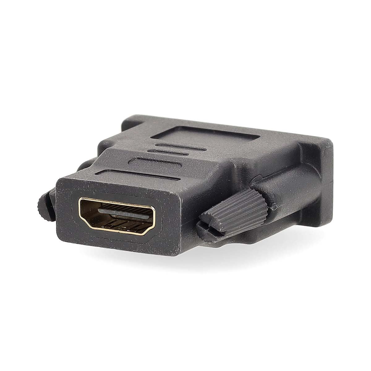 Nedis HDMI™ Adapter | HDMI™ Output | DVI-D 24+1-Pin Male | Gold Plated | Straight | PVC | Anthracite | 1 pcs | Window Box