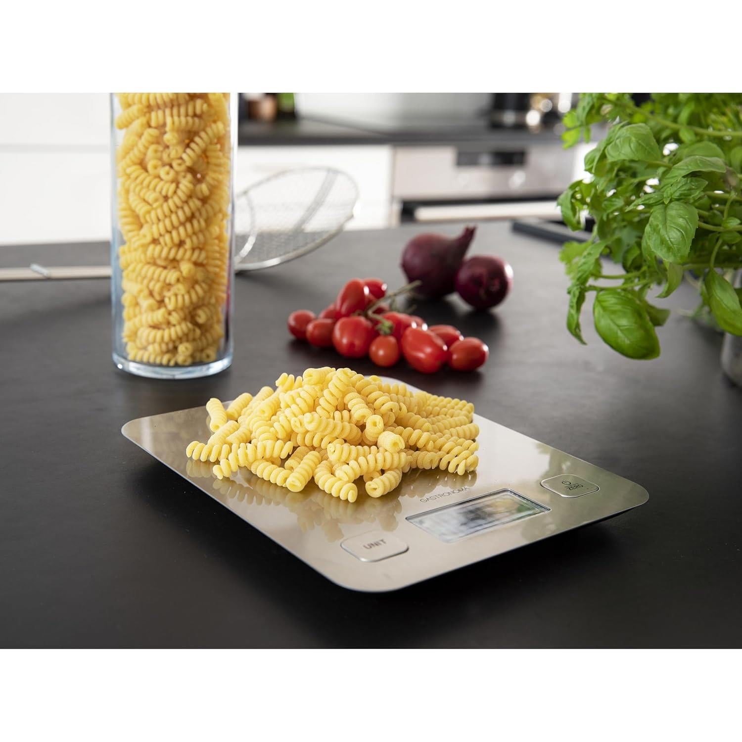 Gastronoma 5kg Digital Kitchen Scales Electronic LCD Cooking Weighing Food Stainless Steel