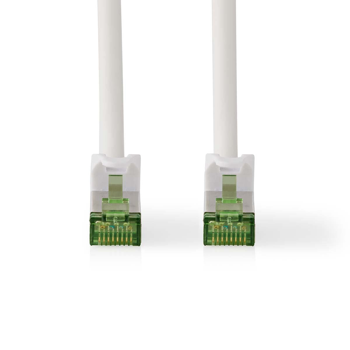 Nedis CAT7 Network Cable | S/FTP | RJ45 Male | RJ45 Male | 1.00 m | Snagless | Round | LSZH | White | Box