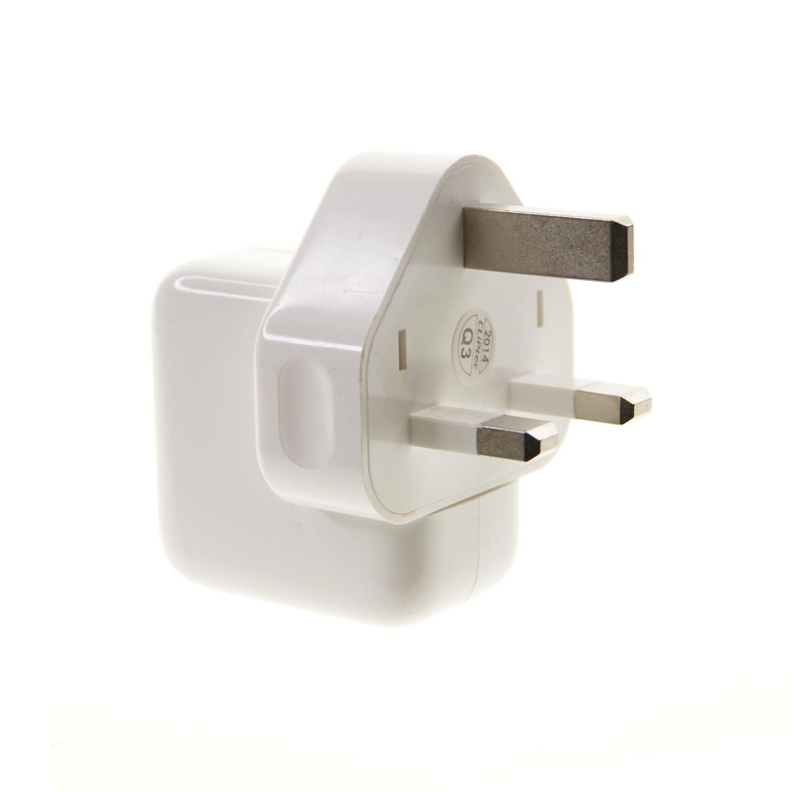 CLiptec Single Port 2.1A UK USB Mains Charger - White