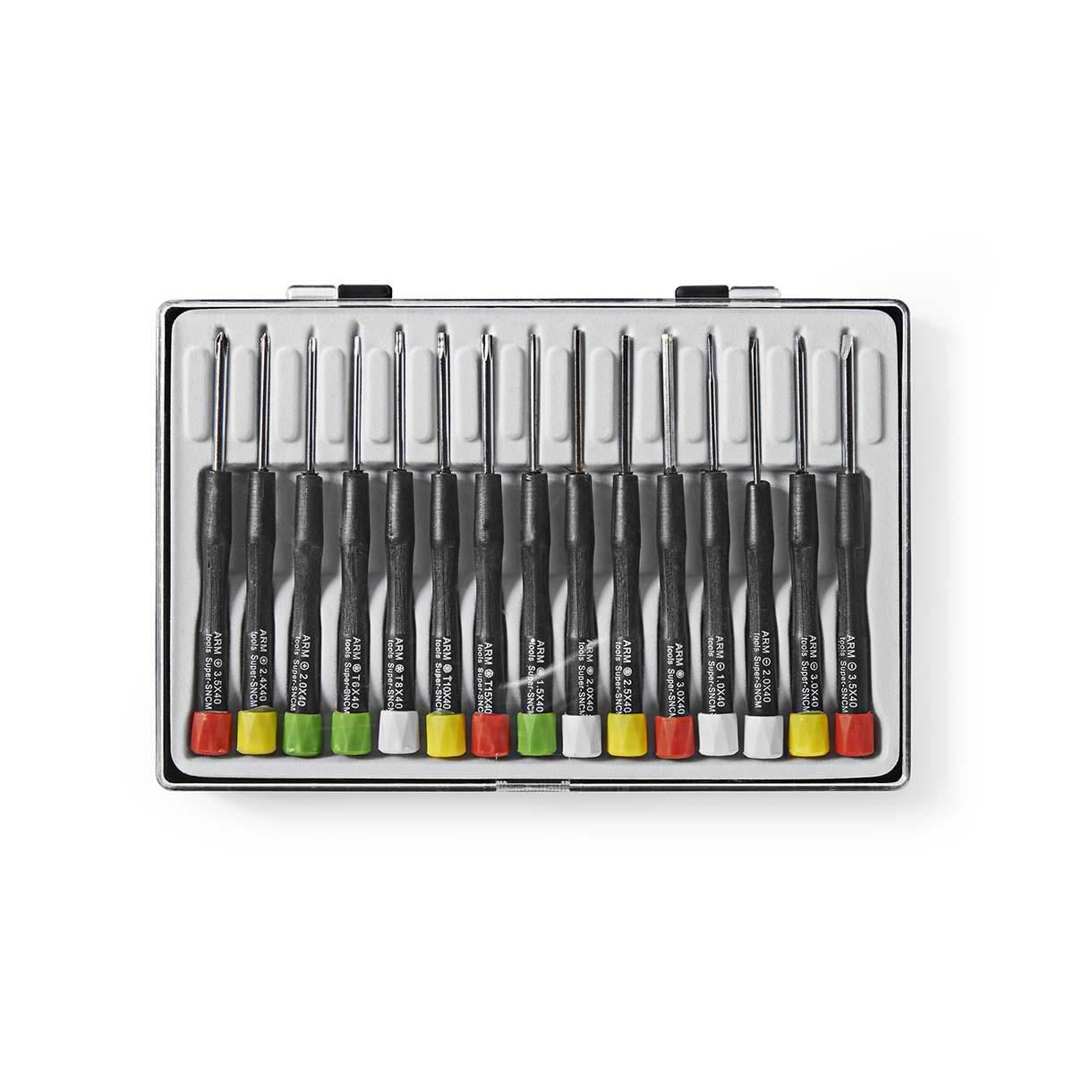 Nedis Precision Screwdriver Set | 3x PH / 4x Flat / 4x Hex / 4x Tx