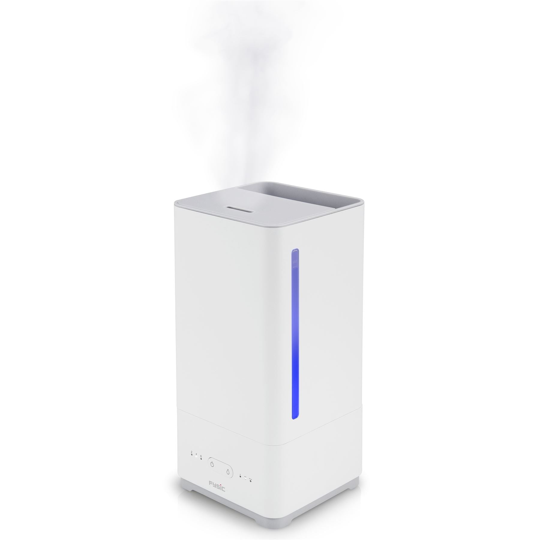 Fysic Ultrasonic Air Humidifier uses Ultrasonic Cooling Vapour Technology / Aroma Fragrance - White