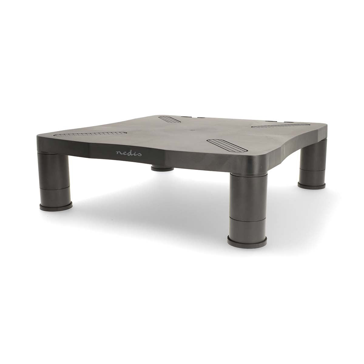 Nedis Monitor Stand | Ergonomics: Yes | Maximum carrying capacity: 18 kg | Universal | Adjustable height: Yes