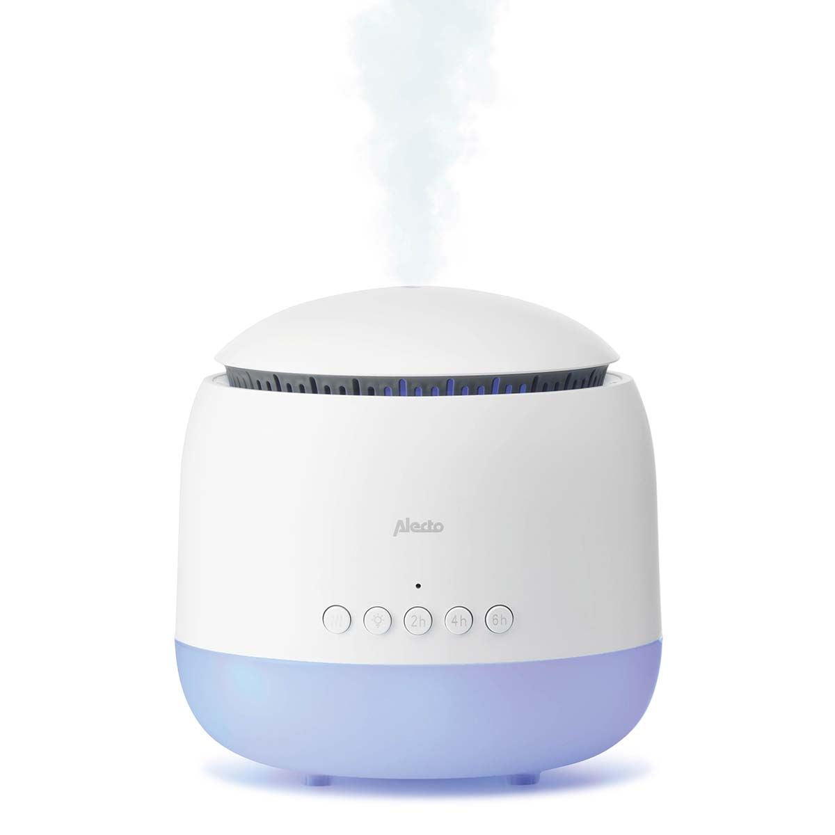 Alecto Baby Ultrasonic Aroma Diffuser, Scented Vaporizer Humidifier, Ｑuiet Diffuser With Timer Settings, Waterless Auto-Off & Night Light Projector