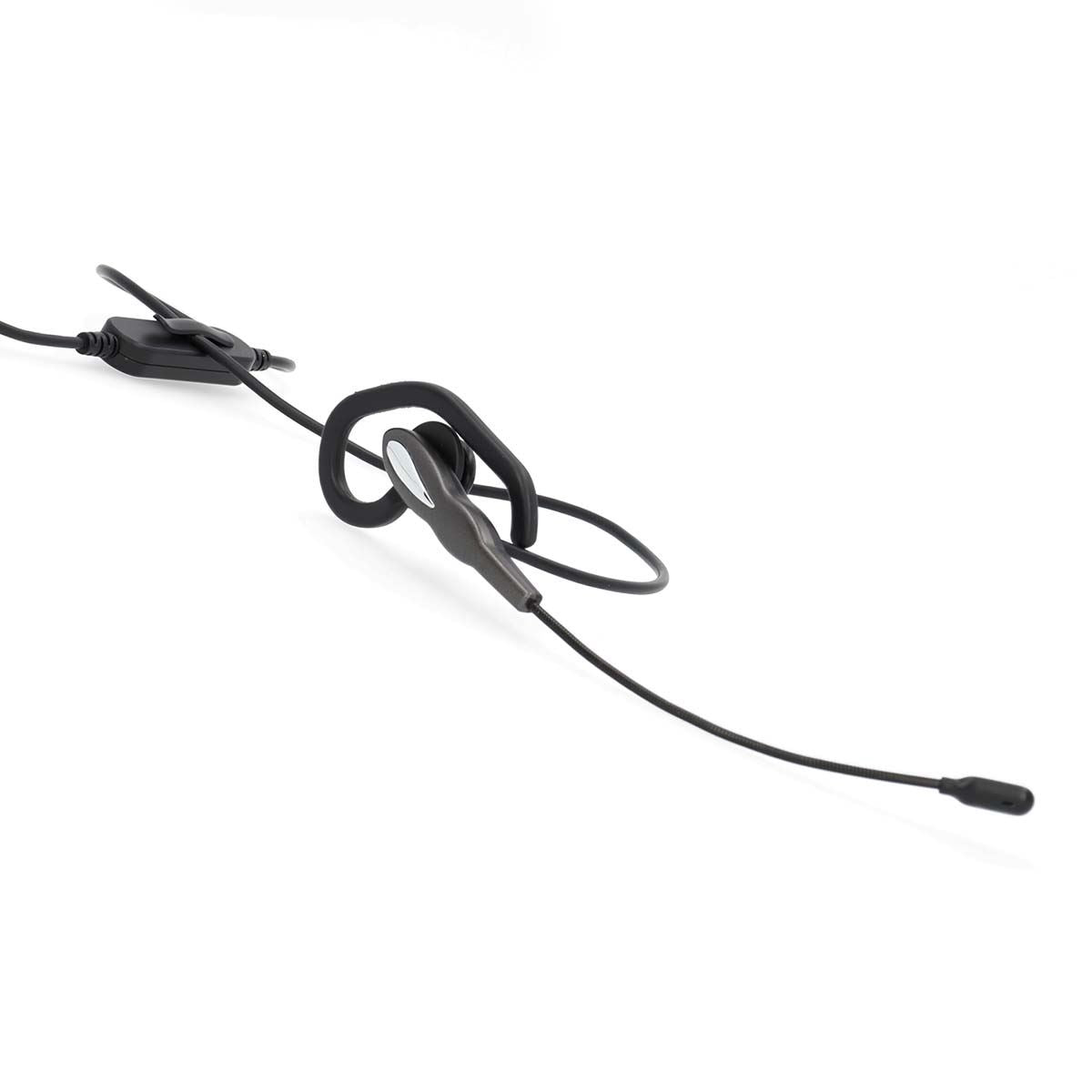 Nedis PC Headset | In-Ear | Mono | USB Type-A / USB Type-C™ | Fold-Away Microphone | Black / Grey