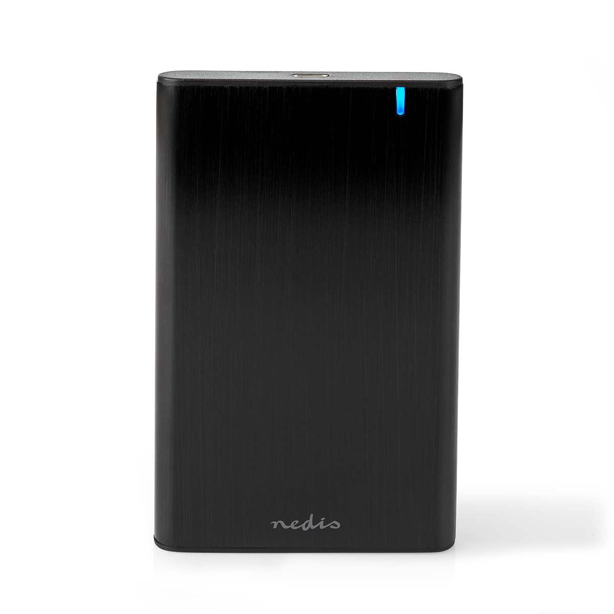 Nedis Hard Disk Enclosure | 2.5 " | USB 3.1 Gen1 | USB Type-A / USB Type-C™ | Notebook / PC | Aluminium