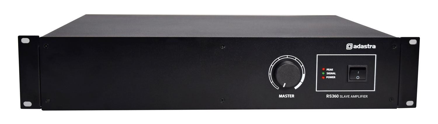 Adastra RS360 350w Slave Amplifier 100V Line Rack Mount