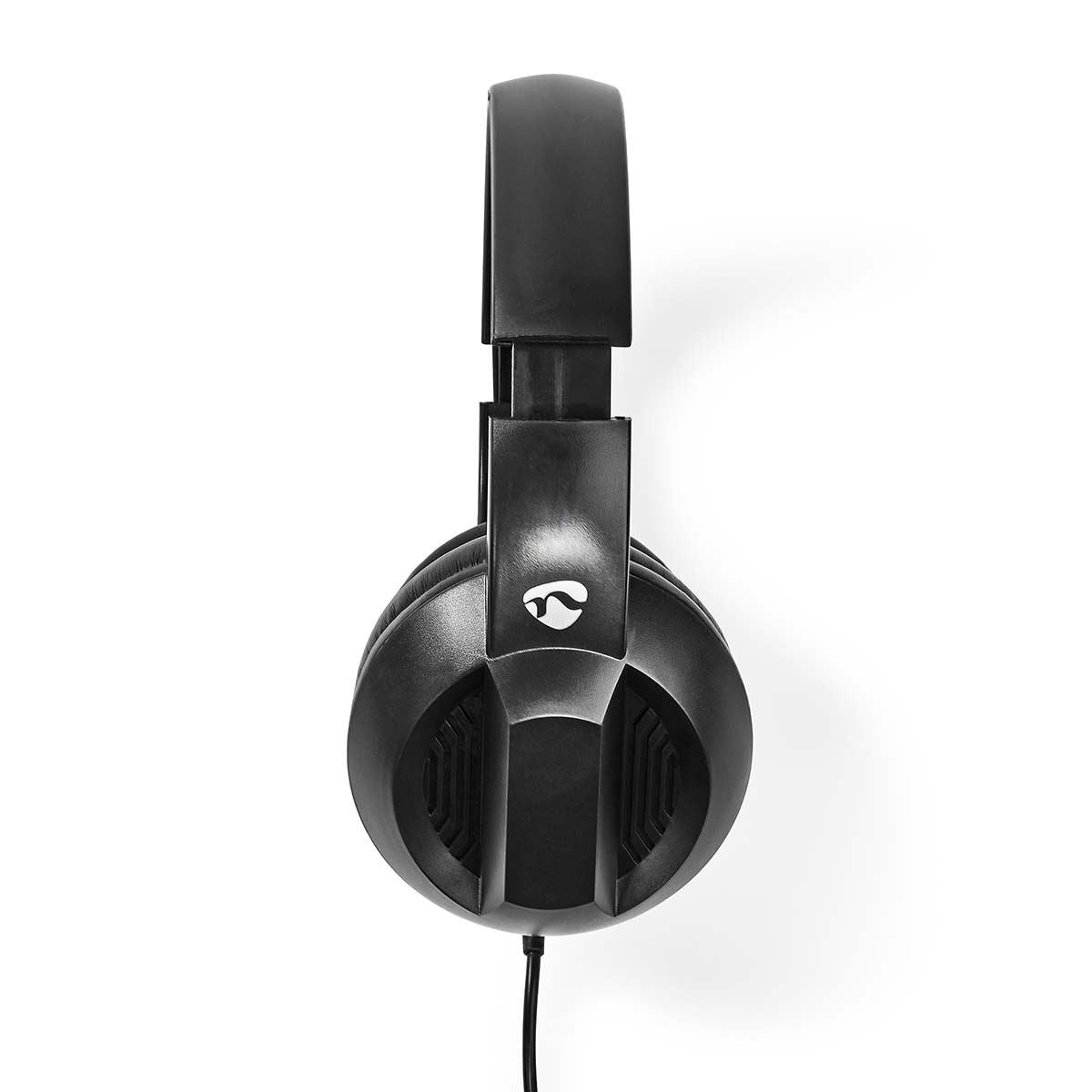 Nedis PC Headset | Over-Ear | Stereo | USB Type-A / USB Type-C™ | Fold-Away Microphone | Black