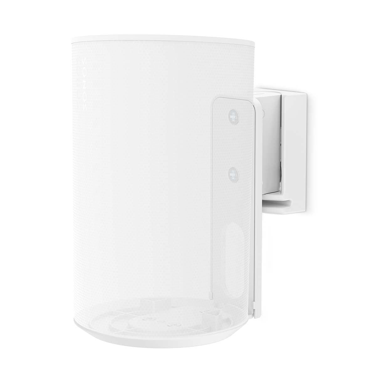 Nedis Speaker Wall Mount Bracket for Sonos Era 100, with Adjustable Tilt Swivel, Max. Capacity 3kg - White