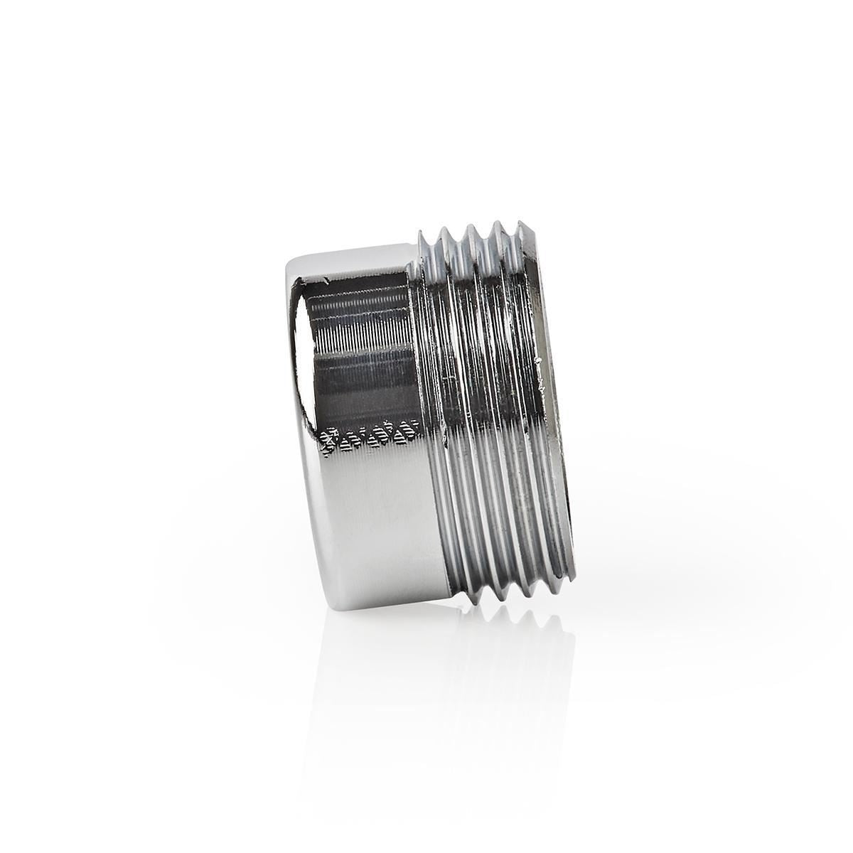 Nedis Hose Connector | 1/2'' | 3/4'' | Metal | Silver