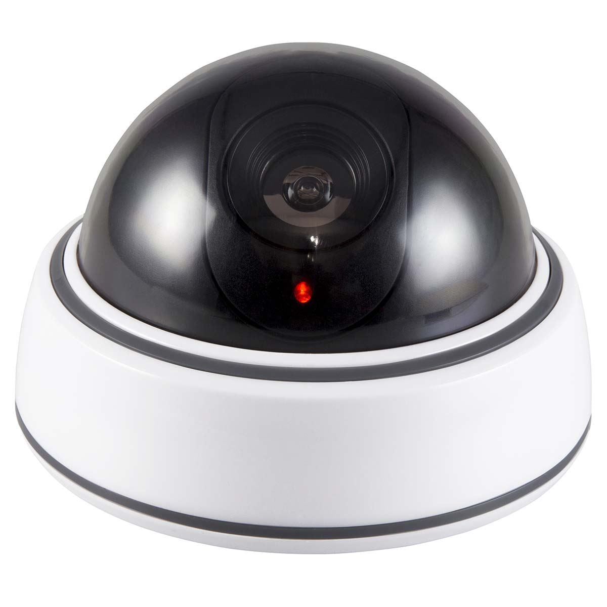 Alecto Complete Home Dummy Security CCTV Fake Camera Kit with 4 Cameras 2x Dome Type 2x Outdoor Type | IP44 | White