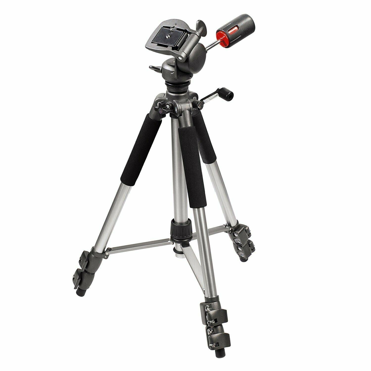 Hama Omega Premium Pro | Pan & Tilt | 55" Heavy Duty Tripod for DSLR Cameras