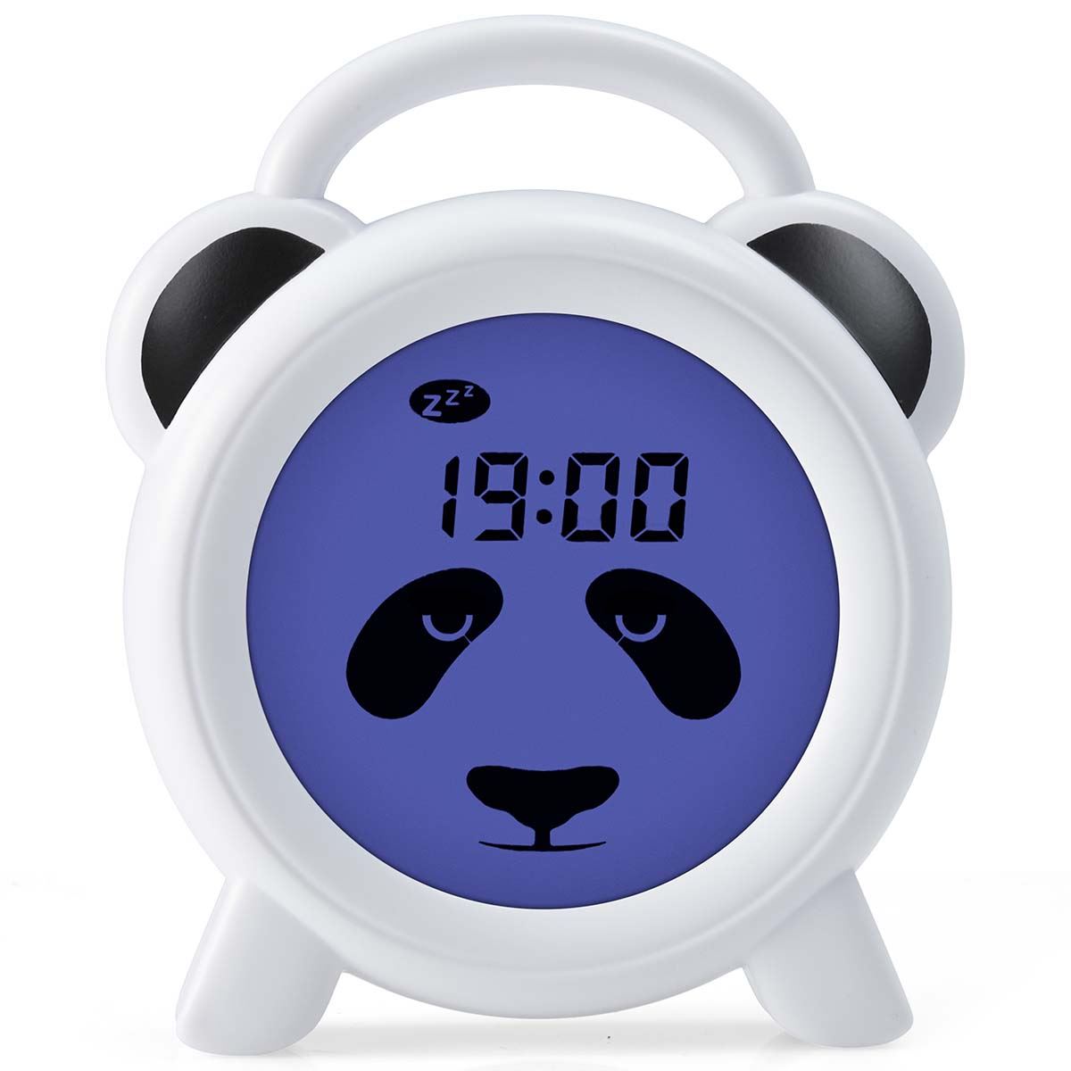 Alecto Childrens Sleep Trainer & Night Lamp Light / Alarm Clock Paula the Panda - White