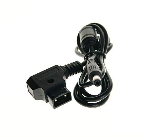 Ex-Pro D-Tap Dtap Power Type B 2 Pin Male to Power Supply Cable DC Plug 5.5mm x 2.1mm for LED Lighing / DSLR Kit / AC Adapter plug