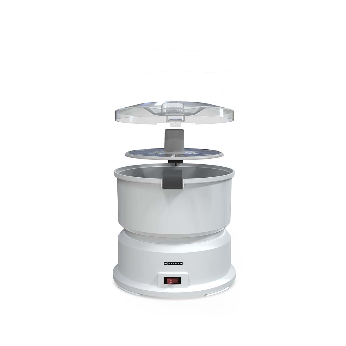 MELISSA 85W Electric Potato Peeler Machine 1KG Potato Rumbler Electric with Container for Peeling Potatoes