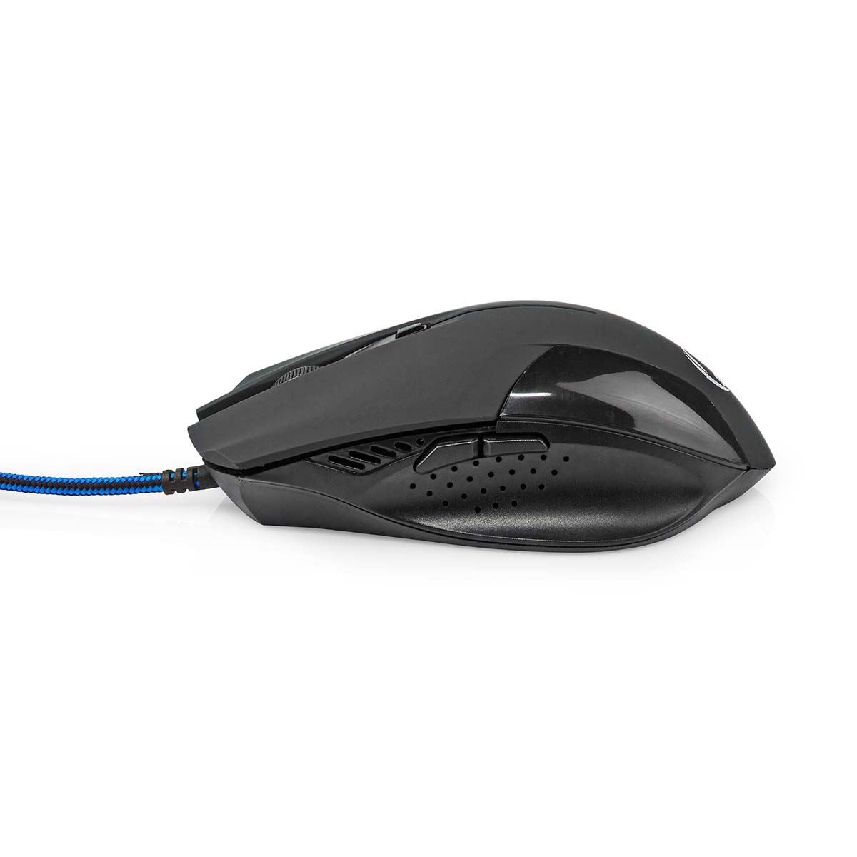 Nedis Gaming Mouse | Wired | 1200 / 2400 / 4800 / 7200 dpi | Adjustable DPI | Number of buttons: 6 | Programmable buttons | Right-Handed | 1.50 m | Without Lighting
