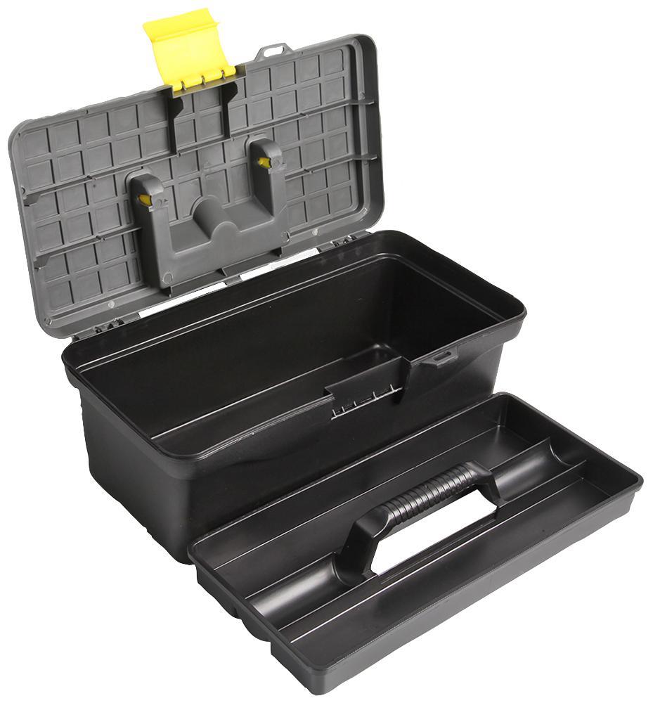 Ex-Pro 3x Tool Tough Portable Storage Box With Removable Organisation Tray SET