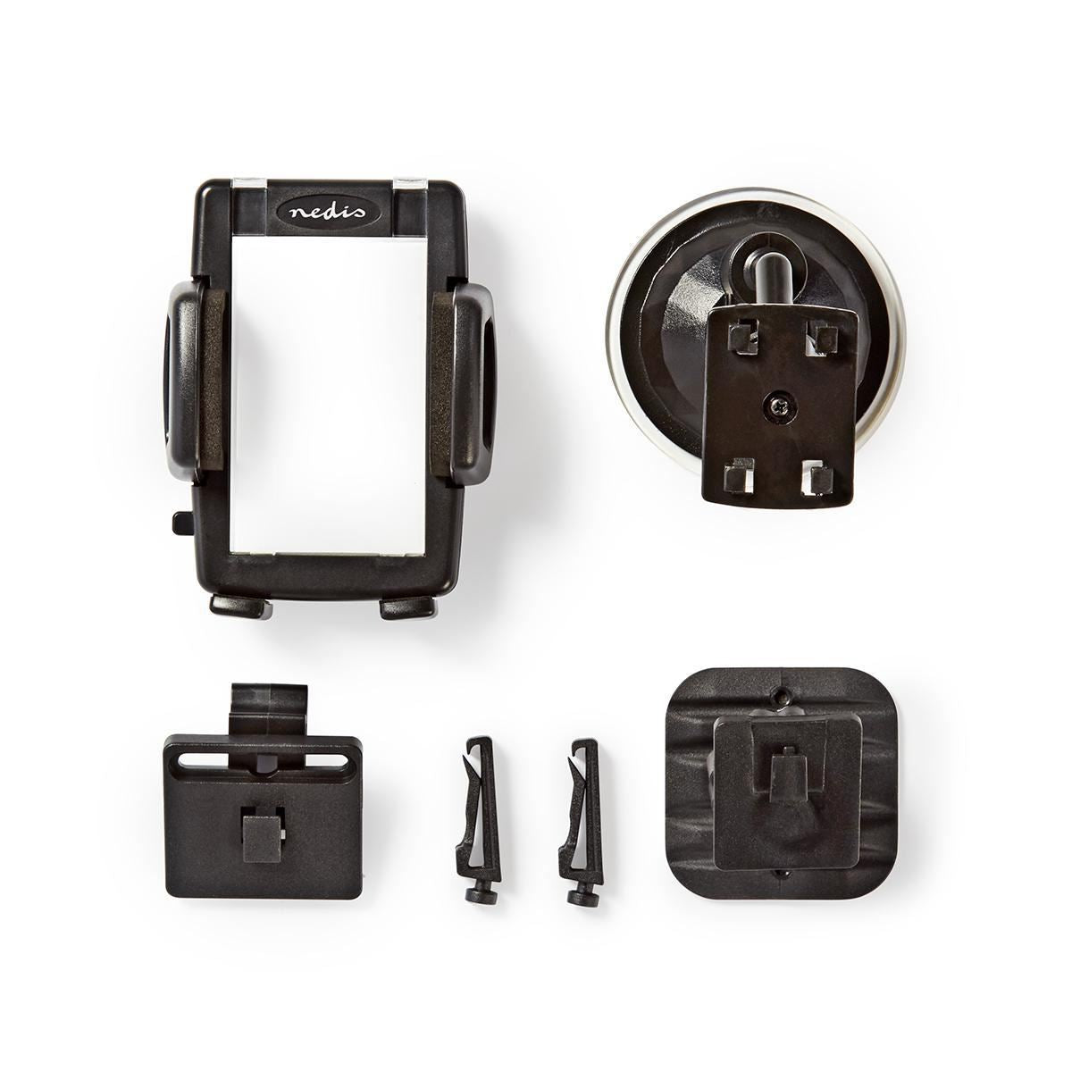 Nedis Smartphone Car Mount | In-Car | Universal | Minimal screen size phone: 4 " | Maximum screen size: 6.4 " | Adjustable Angle