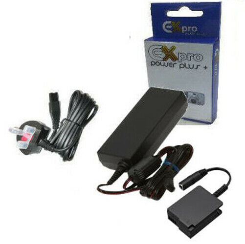 Ex-Pro Panasonic DMW-AC8 AC Mains Power Supply Adapter & DMW-DCC9E Battery coupler kit
