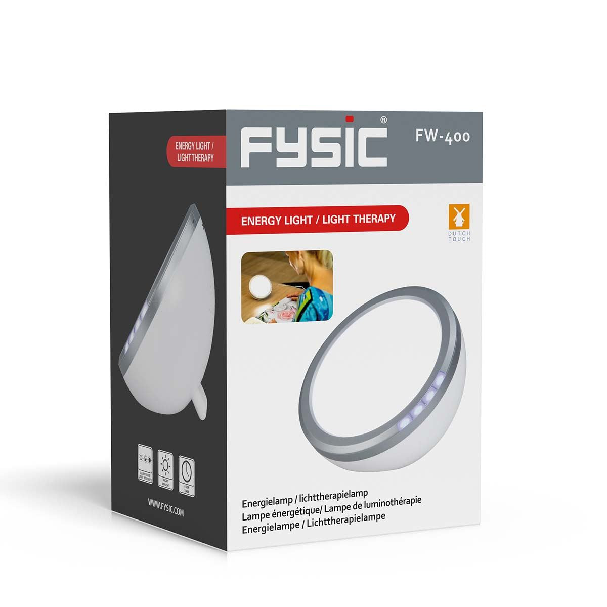 Fysic Energy LED SADS Syndrome Lamp / Light Therapy - White/Silver