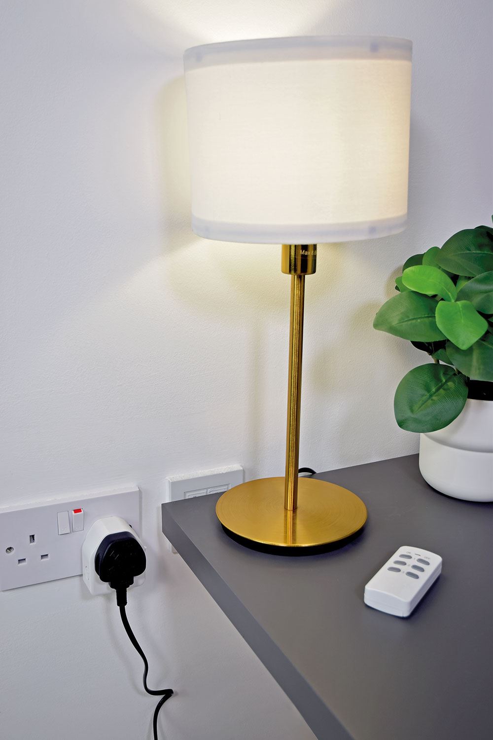 Mercury 3x Wireless Remote Control Gang Outlet Mains Sockets Programmable