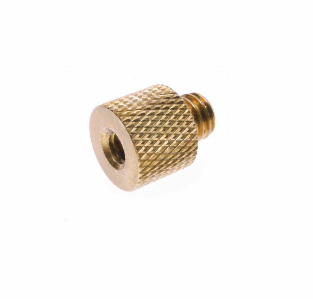 Ex-Pro 1/4" inch Female to 3/8" inch Male 20mm Brass Tripod Thread Adapter