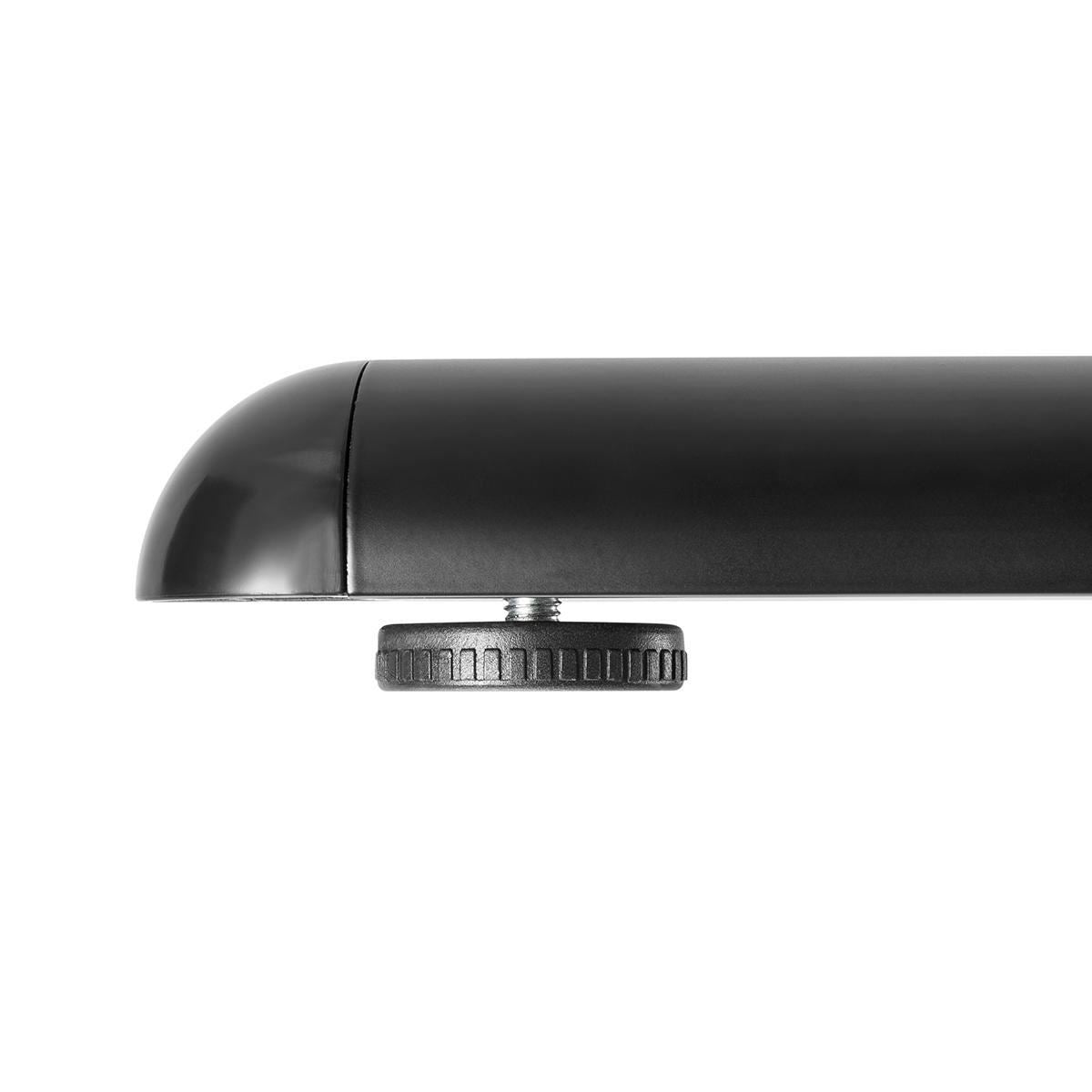 Nedis TV Floor Stand | 49 - 70 " | Maximum supported screen weight: 40 kg | V-shape Design | Anti-tip strap | Snap-lock | Aluminium / Steel | Black