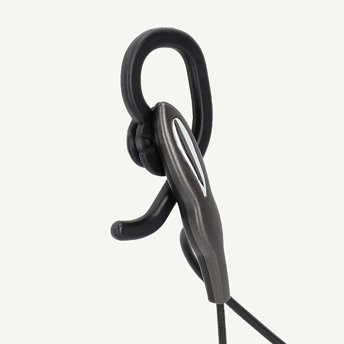 Nedis PC Headset | In-Ear | Mono | USB Type-A / USB Type-C™ | Fold-Away Microphone | Black / Grey