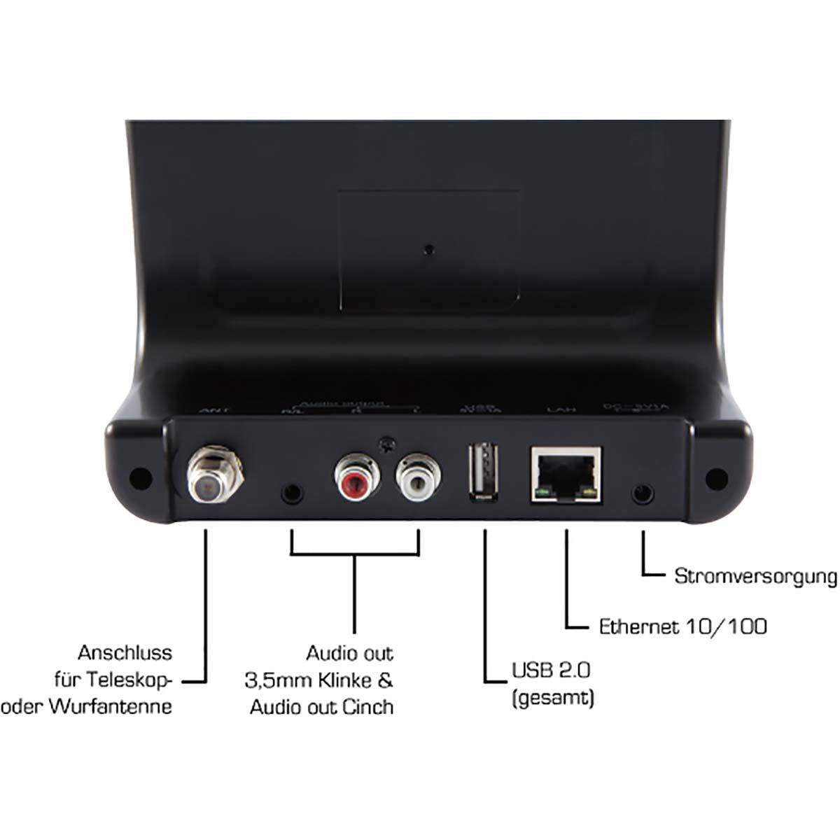 Imperial DABMAN i400 Compact Hybrid Radio DAB+ / FM / Internet / Bluetooth Black