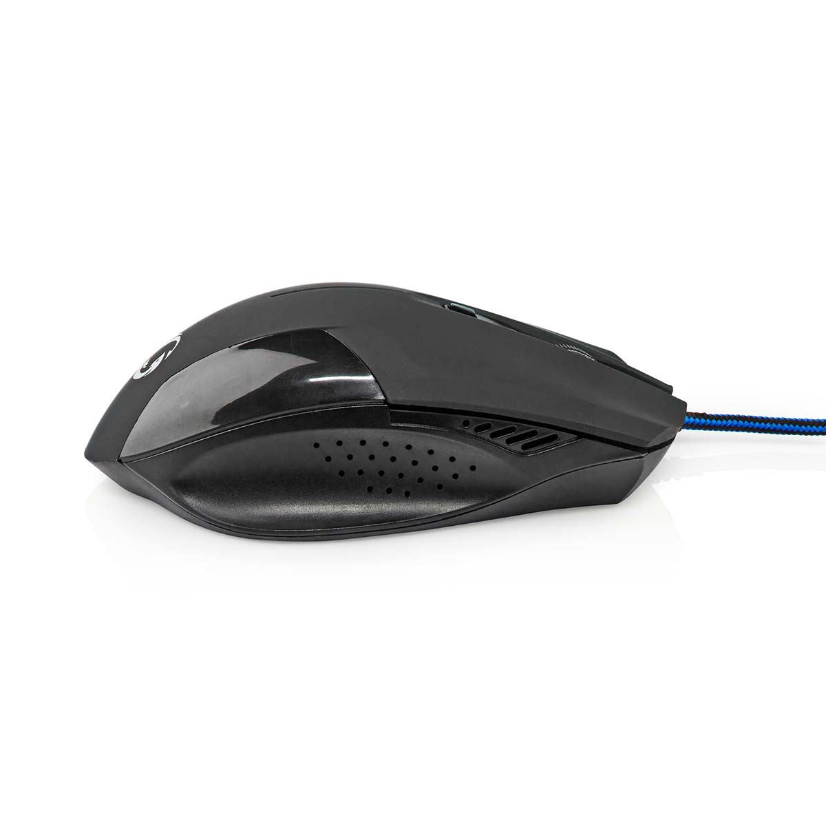 Nedis Gaming Mouse | Wired | 1200 / 2400 / 4800 / 7200 dpi | Adjustable DPI | Number of buttons: 6 | Programmable buttons | Right-Handed | 1.50 m | Without Lighting