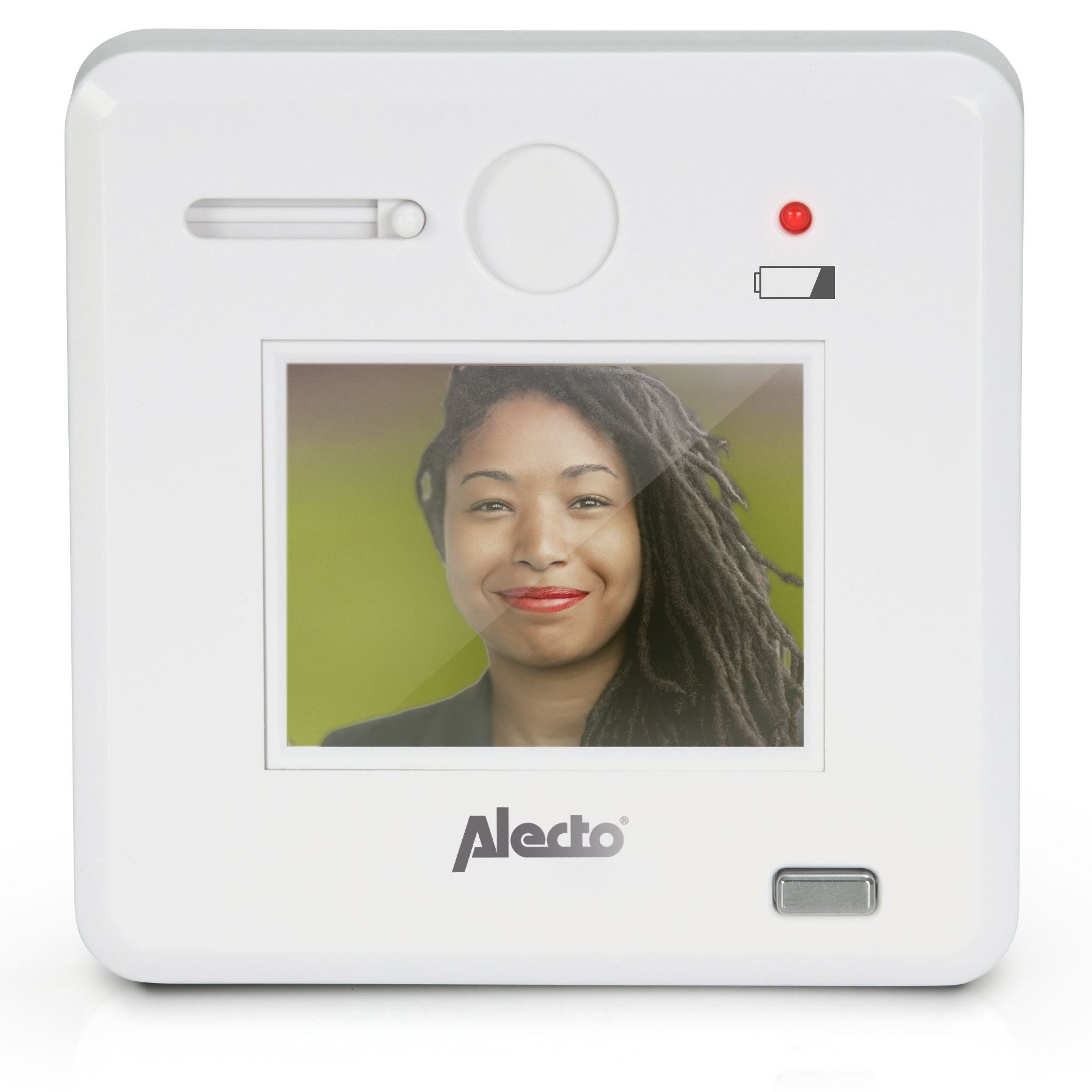 Alecto Door Viewer 120° Wide Angle Digital Peephole Battery Powered Camera TFT 2.4" Colour LCD Screen Display Door Viewer Camera Door Peephole