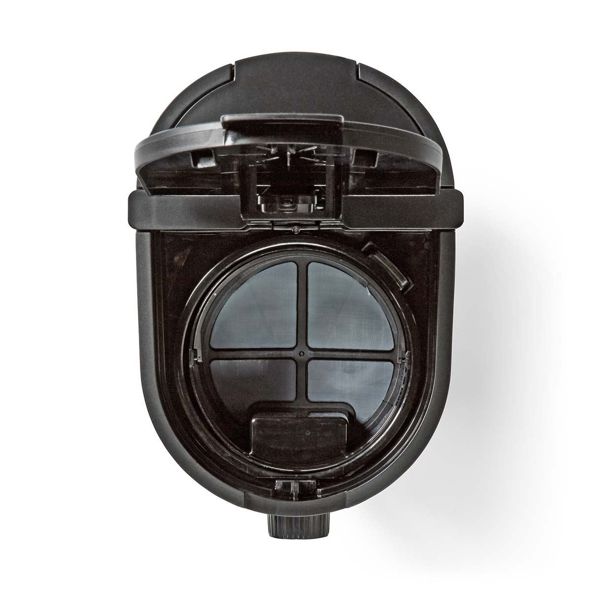 Nedis Ice Tea and Iced Coffee Maker - Hot & Cold Brewing with 2.5L Pitcher, 700W Power, Adjustable Strength Dial, Pod-Free Brewing, Dishwasher-Safe, Black