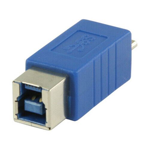 Nedis USB 3.0 Micro B Male to USB B Female Adapter - Blue
