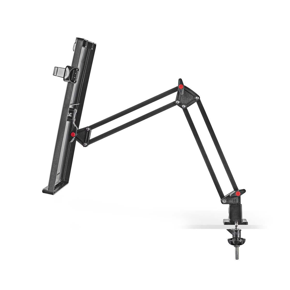 Nedis Copy Holder | Clip | Suitable for paper size: A4 | Adjustable Angle / Full Motion | Swivel angle: 360 °