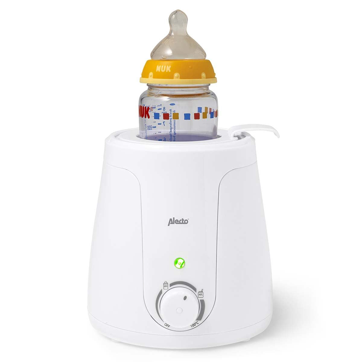 Alecto ECO Bottle Safe Warmer with Temperature Adjustment - White