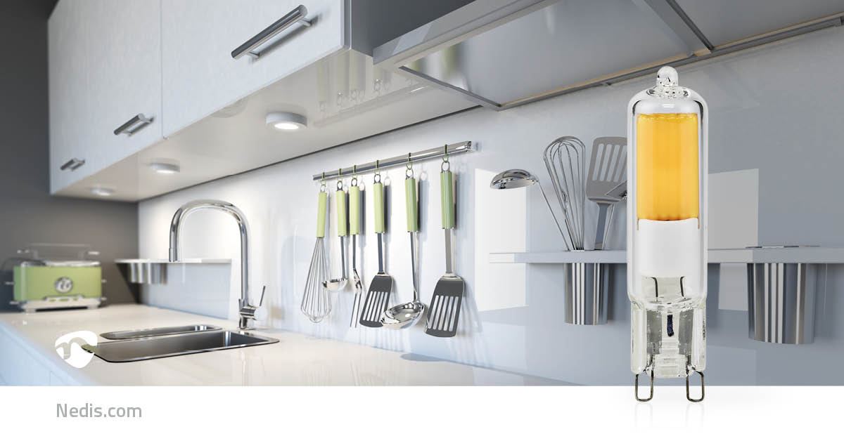 Nedis LED Lamp G9 | 2 W | 200 lm | 2700 K | Warm White | Number of lamps in packaging: 1 pcs