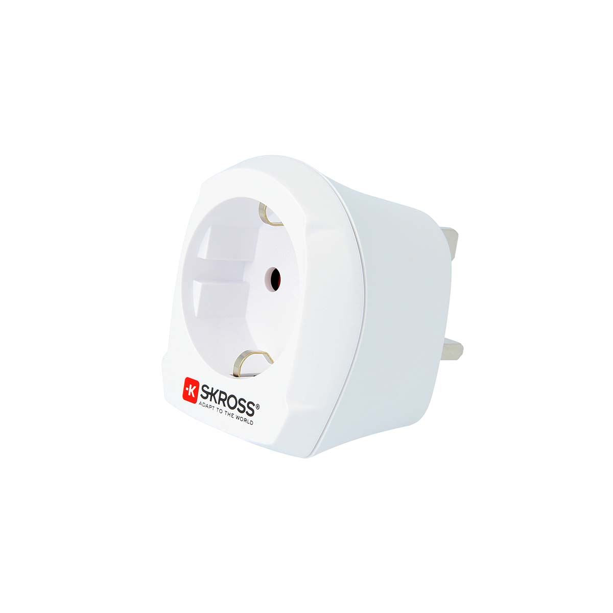 Skross Travel Adapter Europe to UK Earthed